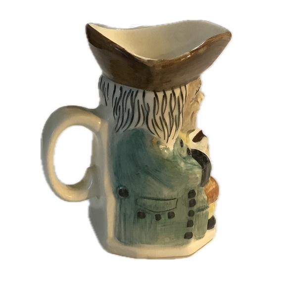 Keele street pottery england toby jug creamer vintage - Picture 3 of 5